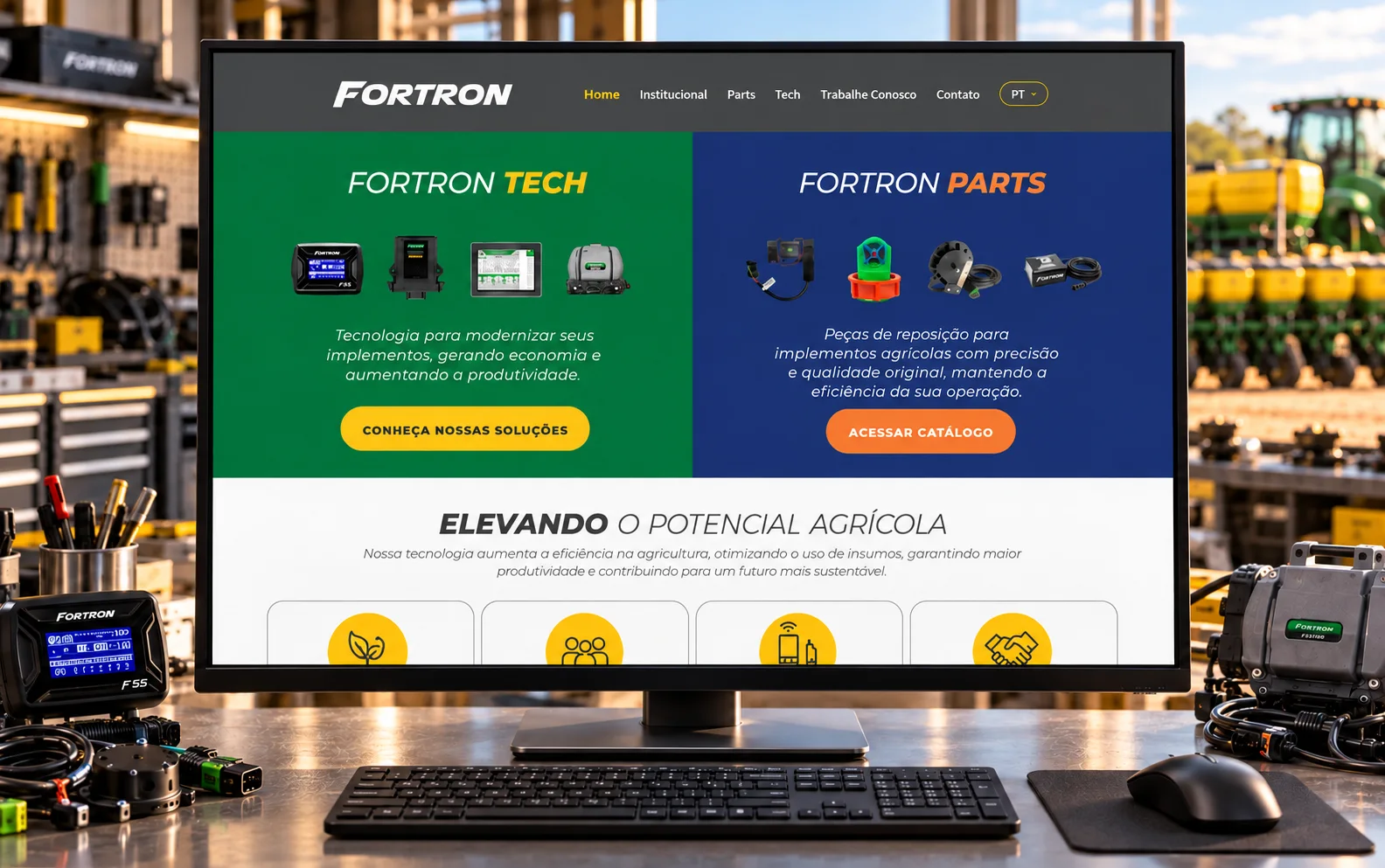 Fortron · Site, imagem 1 de 2