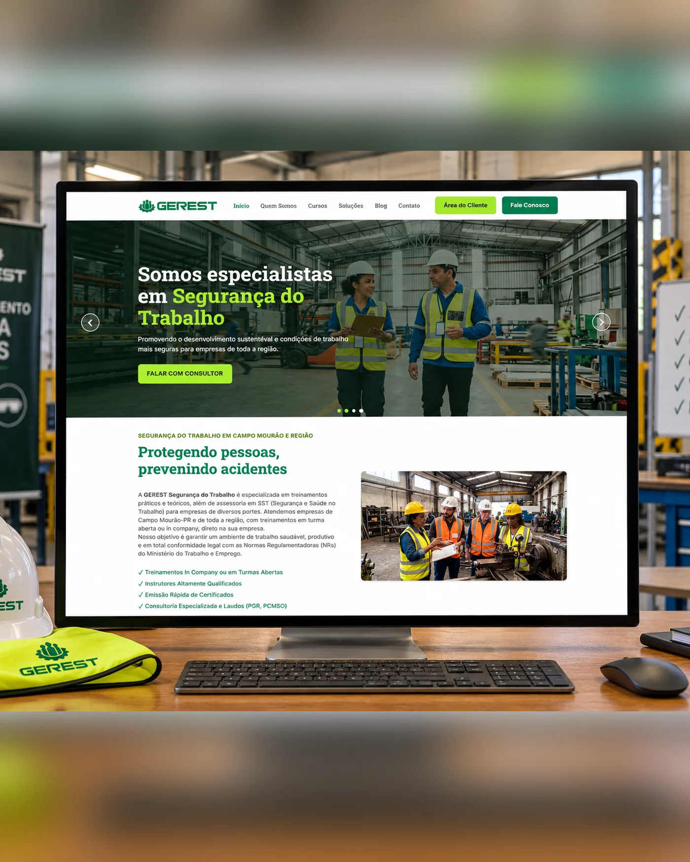 Case Gerest · Site