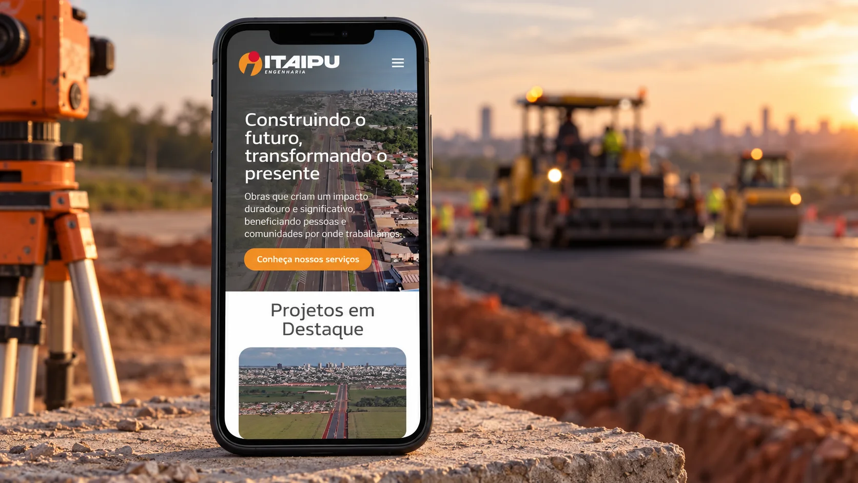 Itaipu Engenharia · Site, imagem 2 de 2